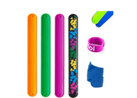 Promotional Silicone Slap Wristband High Durability For Outdoor Concerts
