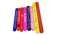 Light Weight Silicone Slap Wristband Silk Screen Logo Processing Magnetic Clap Bands