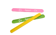 Snap Closure Silicone Slap Wristband Flexible Silicone Material For Promotional Items