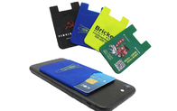 China Smartphone-de Houders Volledig Kleur Gedrukt Embleem van de SiliconeCreditcard Lichtgewicht bedrijf